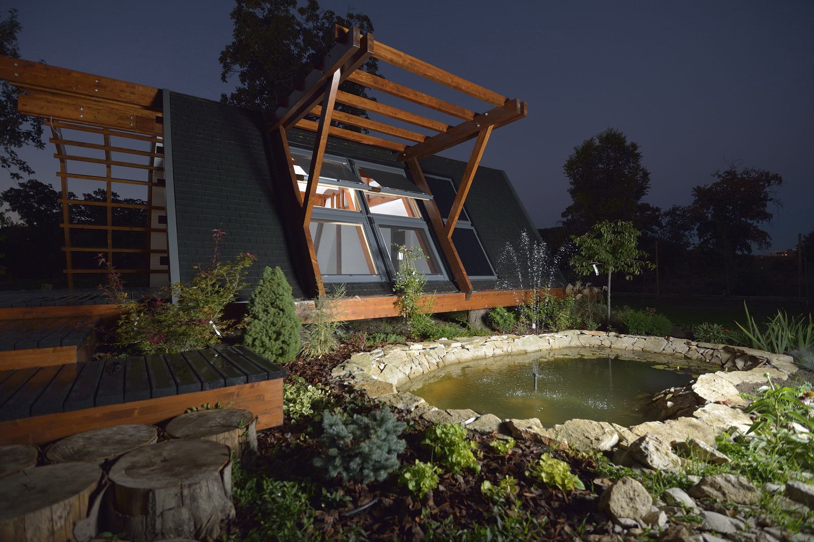 Soleta zeroenergy sustainable wooden house ecologic home dwell fachwerk prefab homes ANSONIA 03