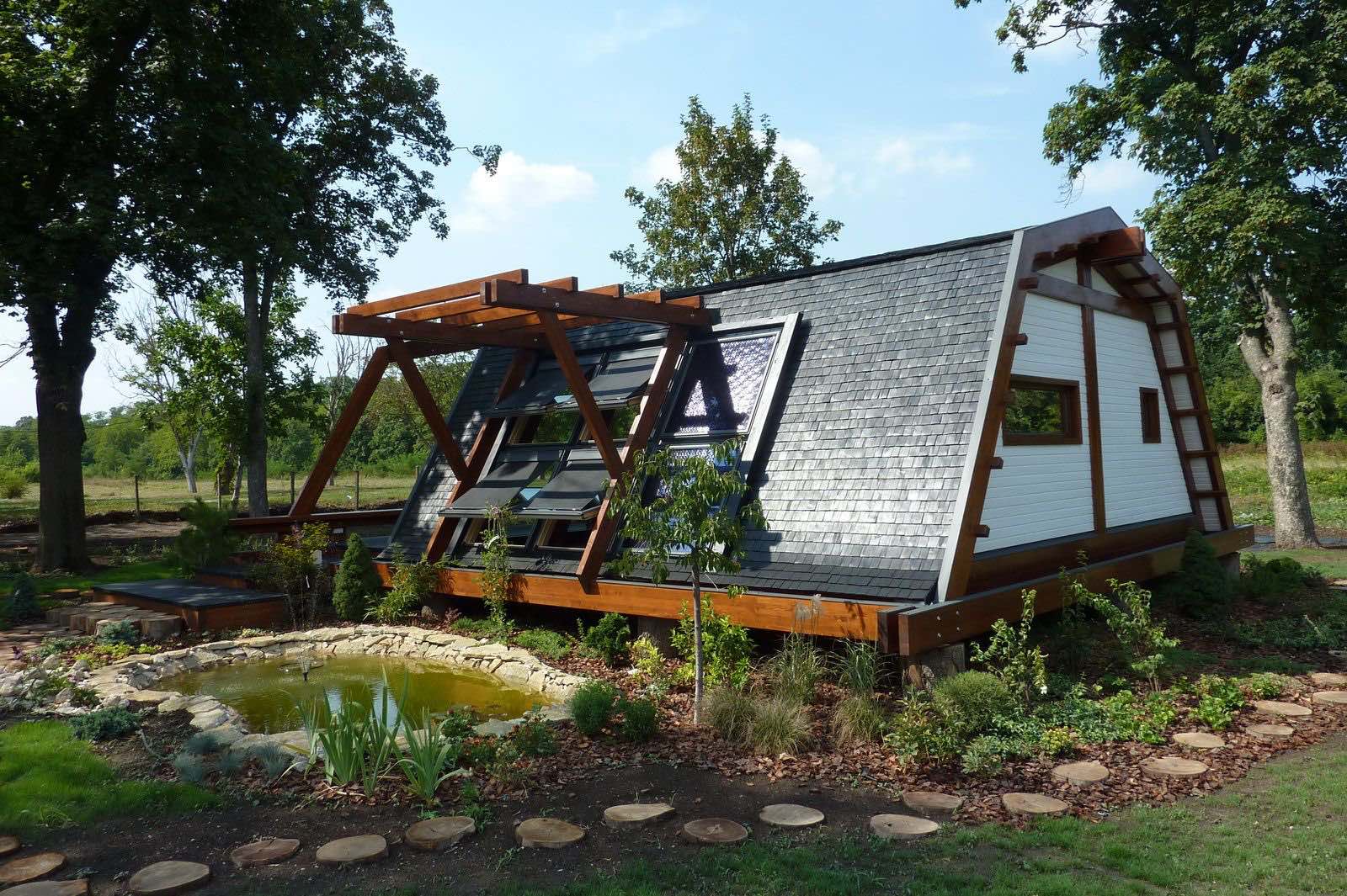 Soleta zeroenergy sustainable wooden house ecologic home dwell fachwerk prefab homes ANSONIA 08