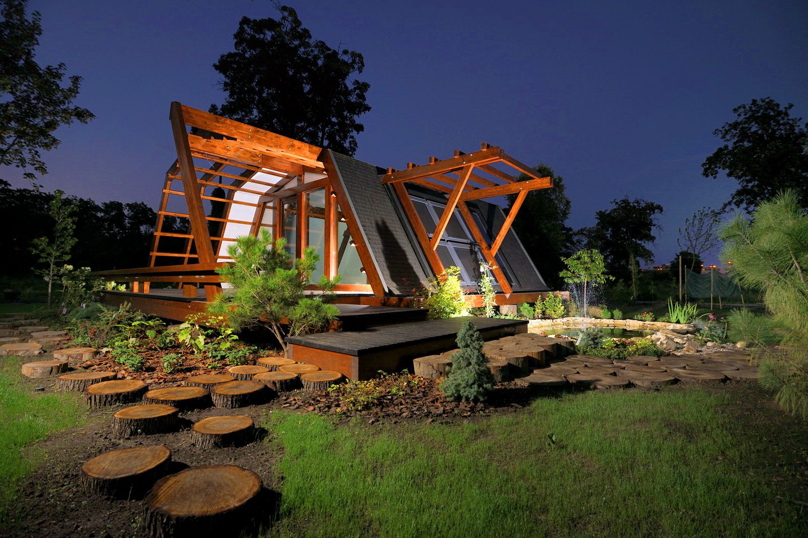Soleta zeroenergy sustainable wooden house ecologic home dwell fachwerk prefab homes ANSONIA 10