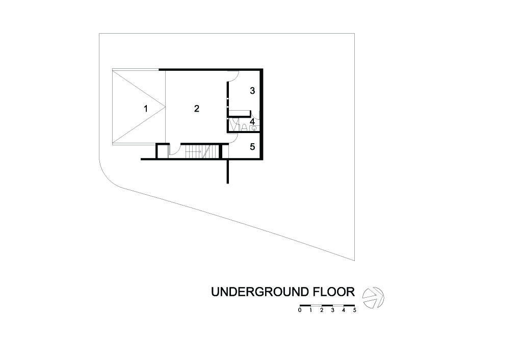 X House Underground floor