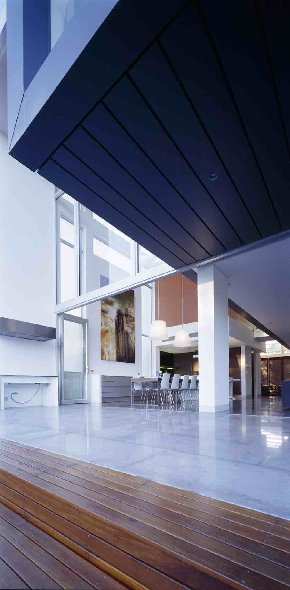 minosa-design-open-plan-high-ceiling-void-large-dinning-table-corian-benchtop-minosa-kitchen-gilda-09