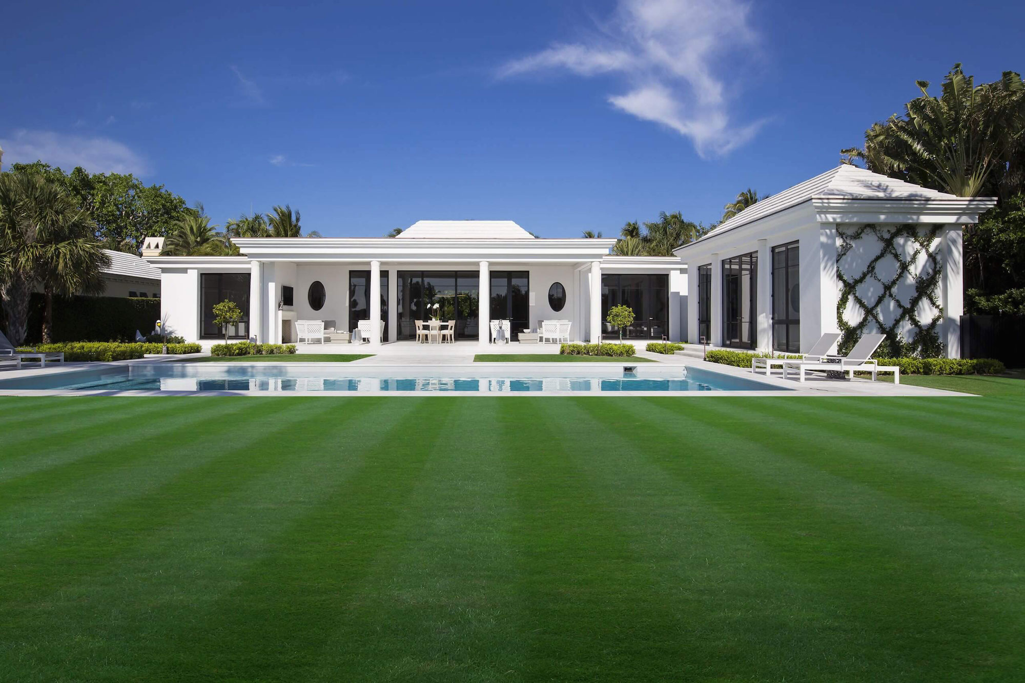 Contemporary White Estate in Palm Beach Keating Moore-02