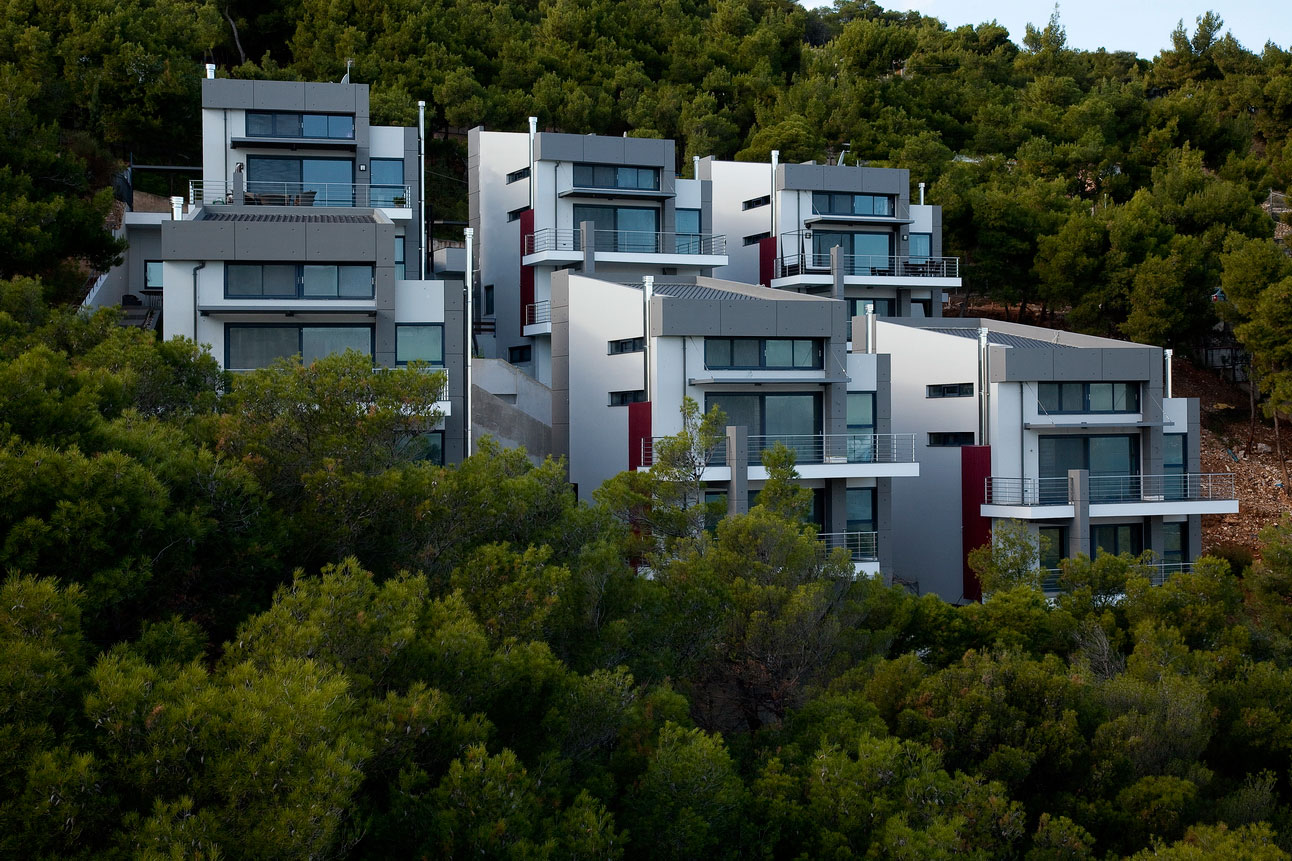 Six Contemporary Houses Cluster Creative Architecture Studio-01