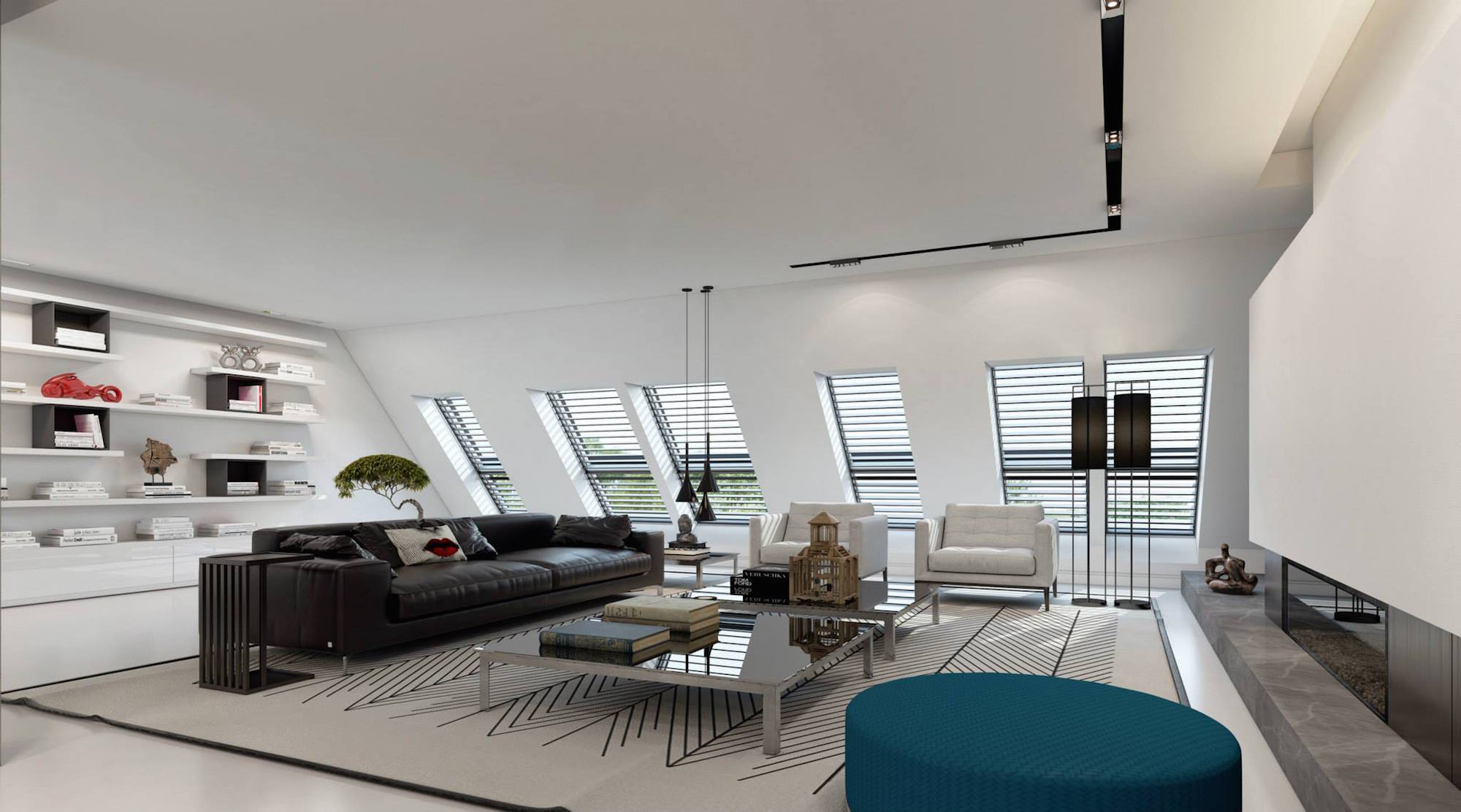 Ultramodern Dusseldorf Penthouse Design-03