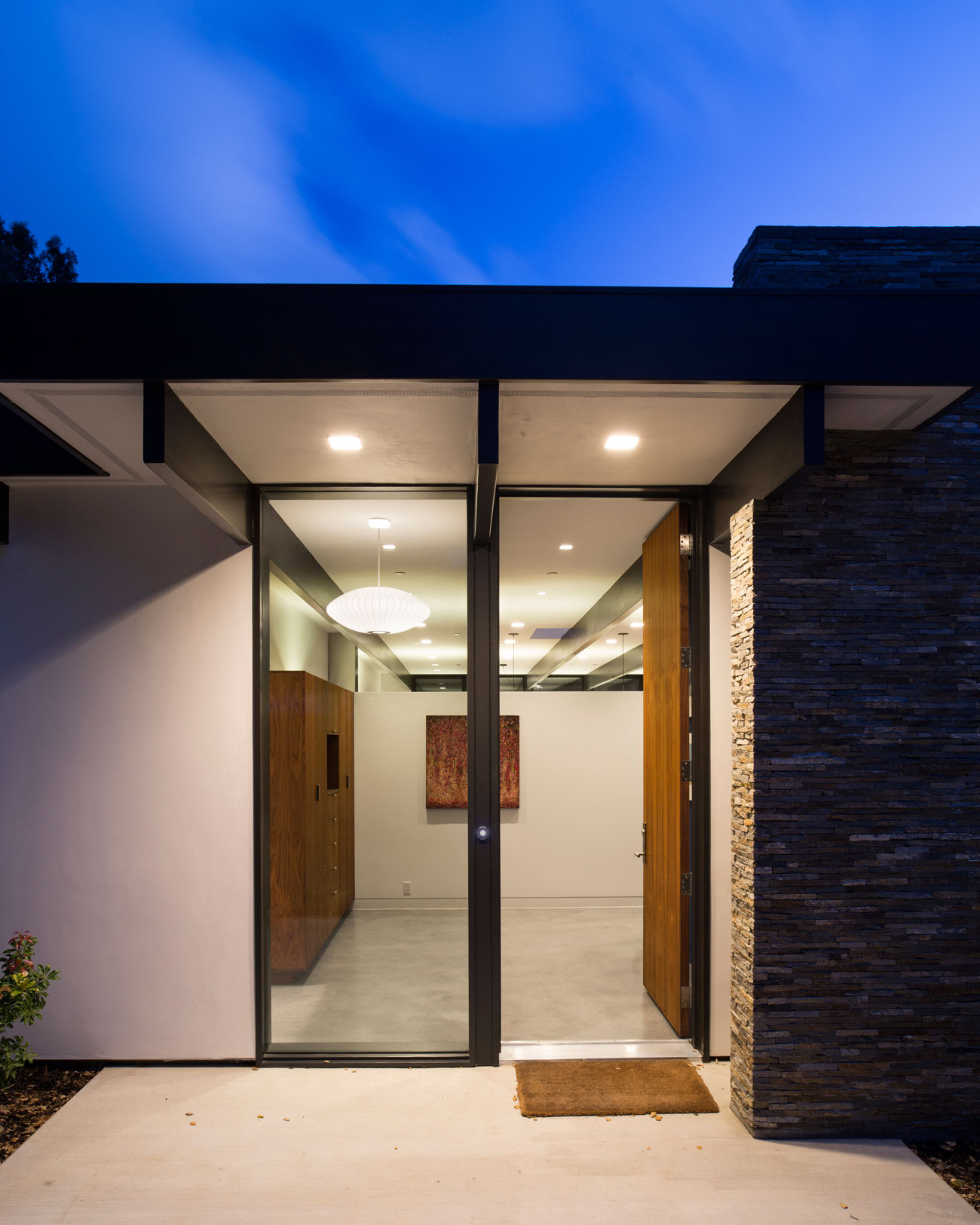 Atrium House, a Mid-century Architecture Residence by Klopf Architecture-‏27