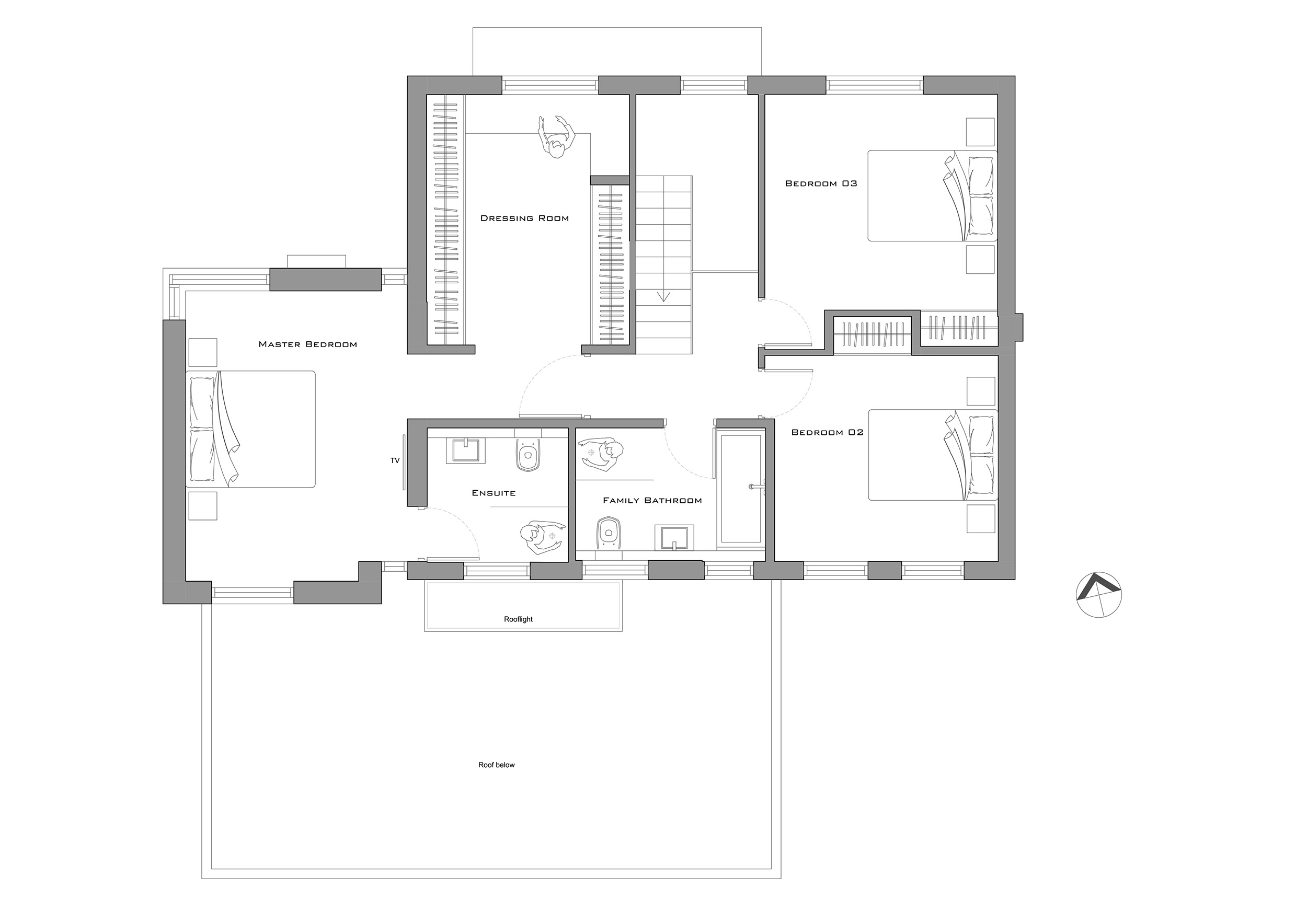 Contemporary Richmond House in Winchester by AR Design Studio-11