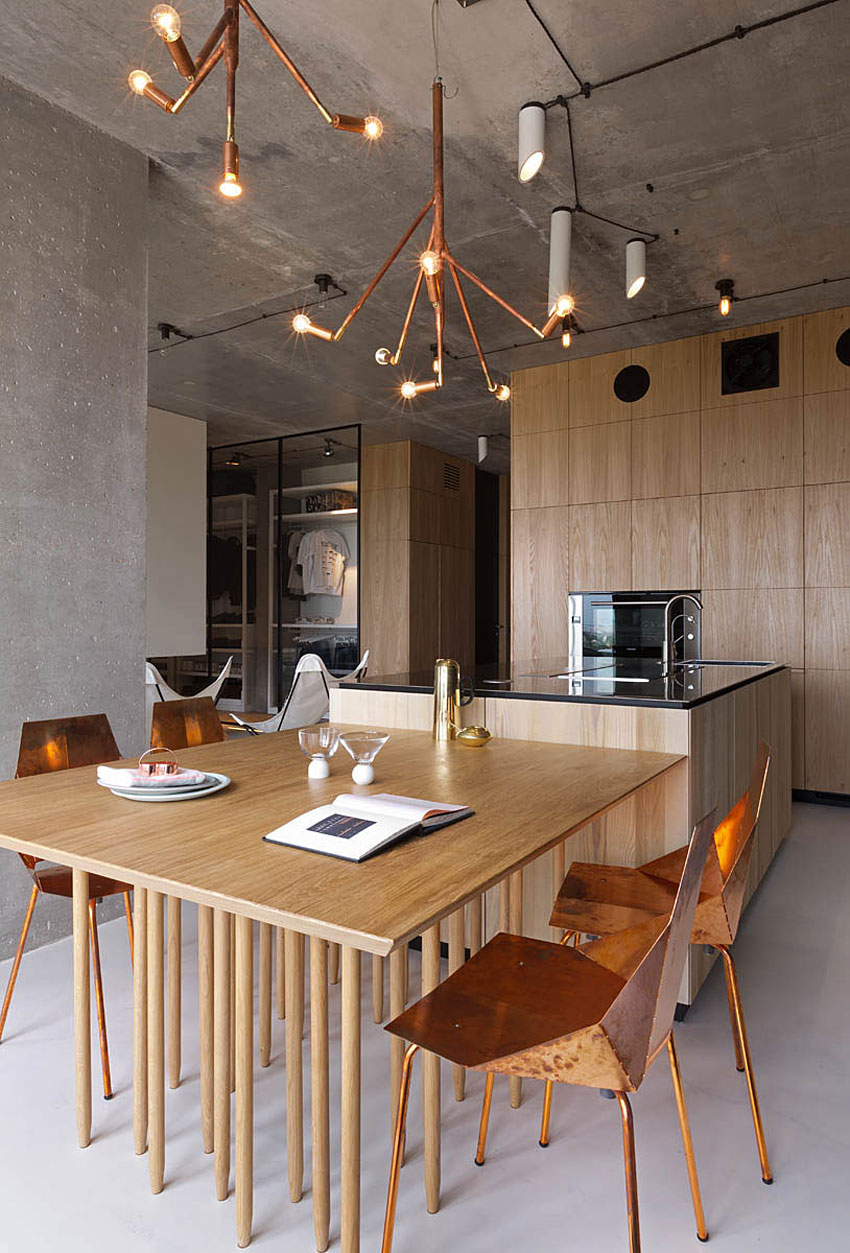 Elegant 30th Level NPL Penthouse by Olga Akulova Design-16
