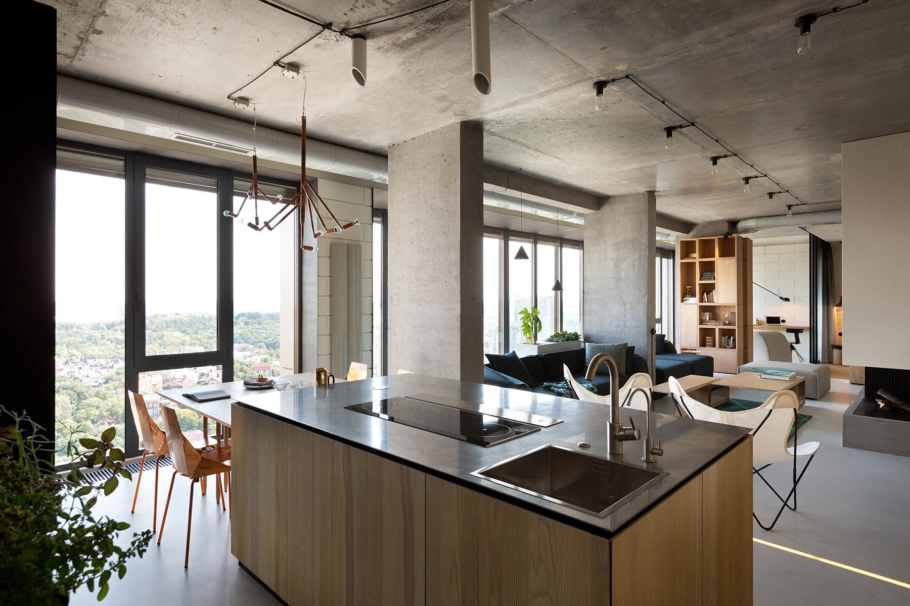 Elegant 30th Level NPL Penthouse by Olga Akulova Design-17