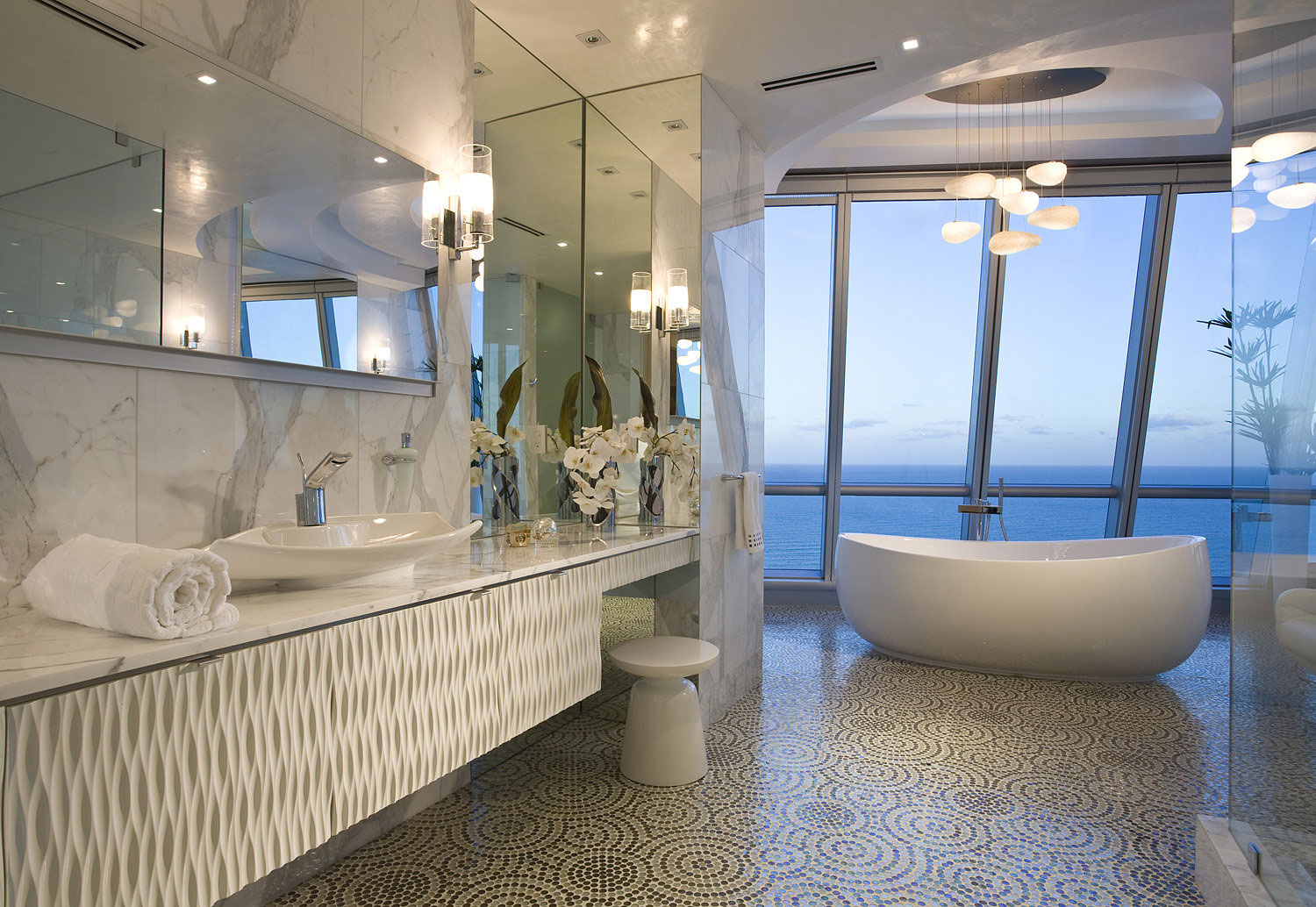 Elegant Jade Ocean Penthouse 2 near Sunny Isles Beach by Pfuner Design-17
