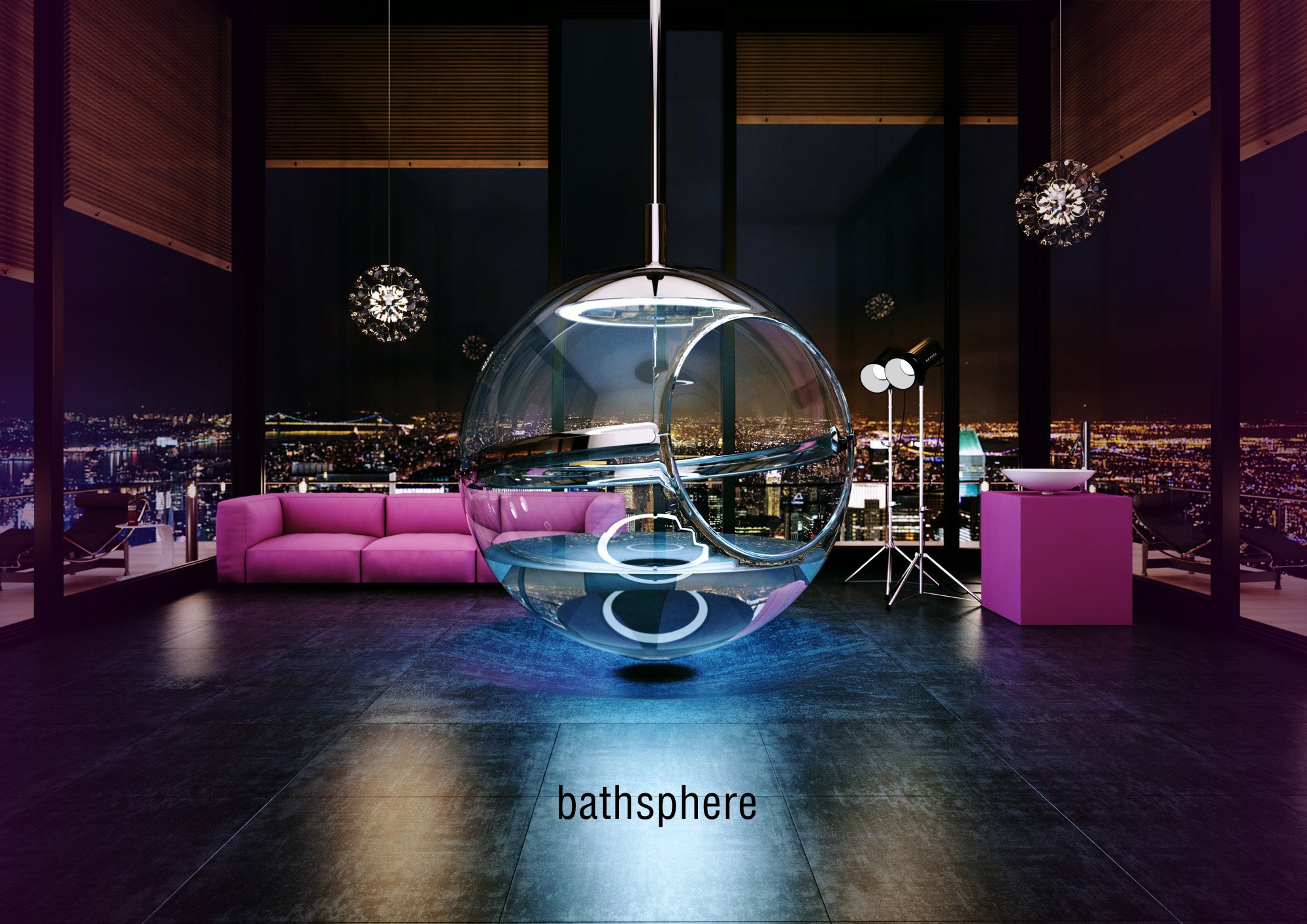 Glass Bathsphere, the Future of Bathroom Baths by Alexander Zhukovsky-01