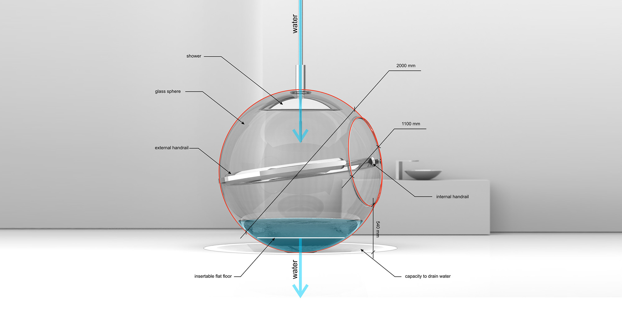 Glass Bathsphere, the Future of Bathroom Baths by Alexander Zhukovsky-02