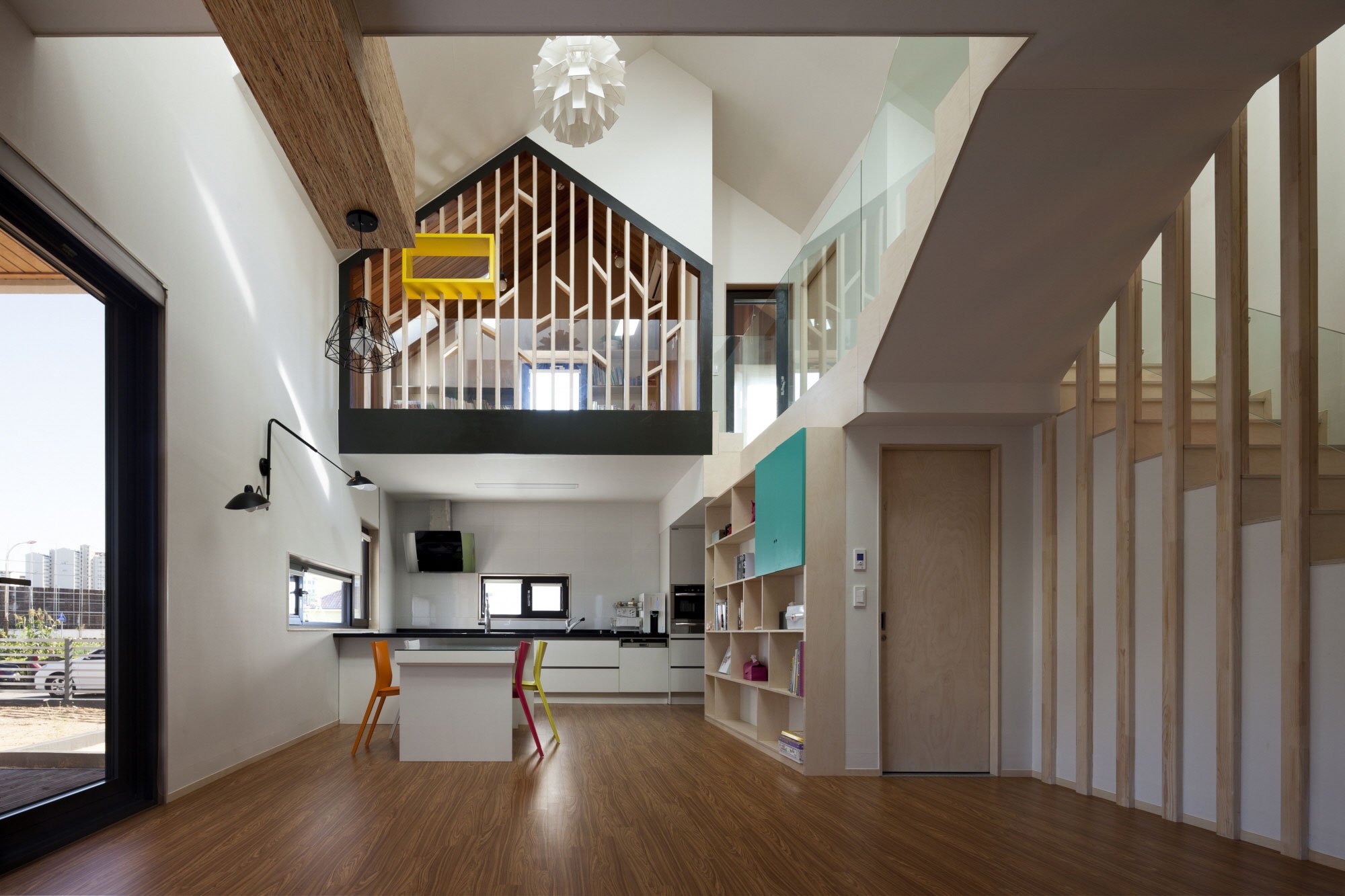 Iksan T Shaped House in South Korea by KDDH architects-11