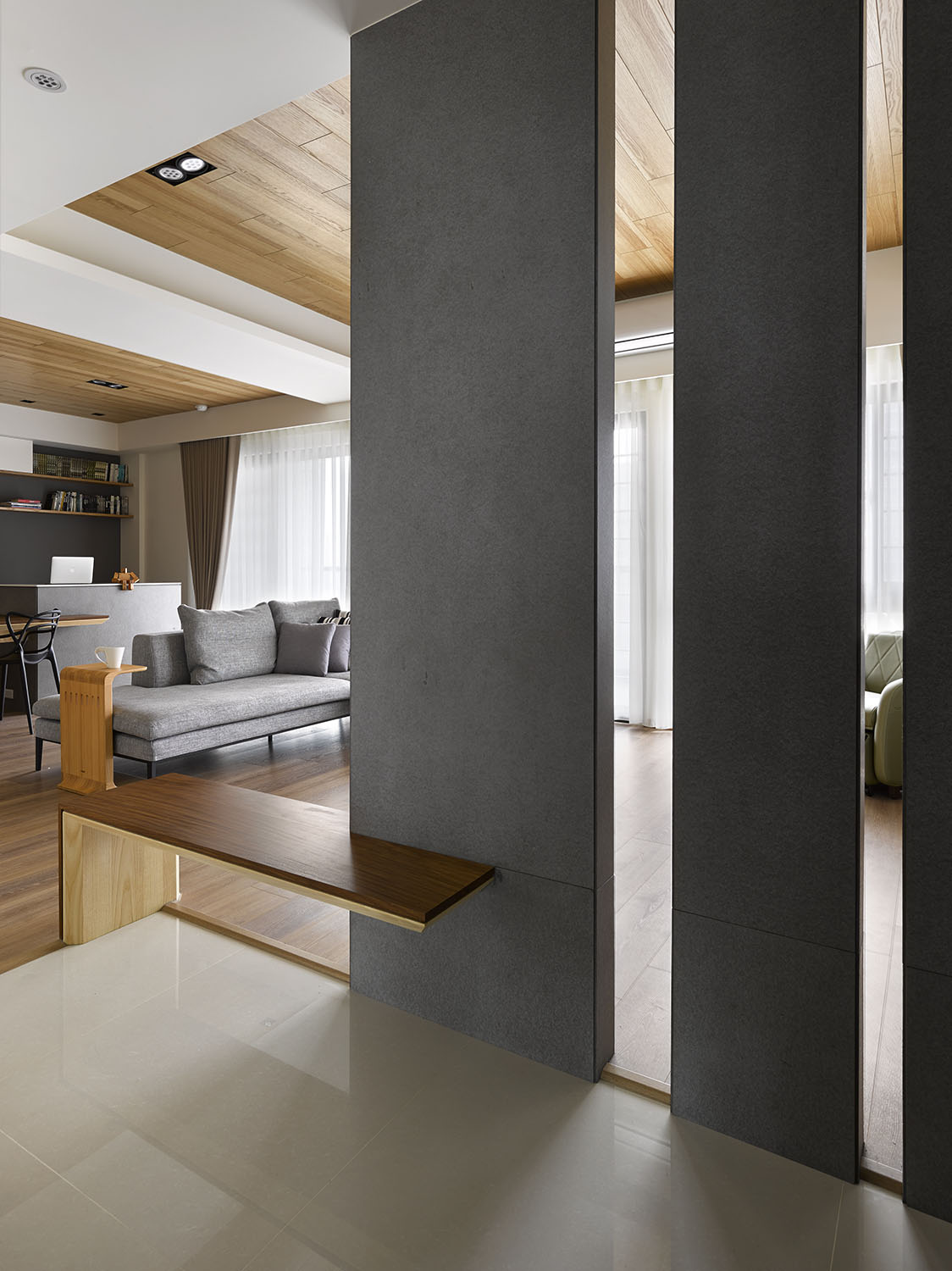 Liu’s Warm Wooden Apartment in New Taipei City by HOYA Design-01
