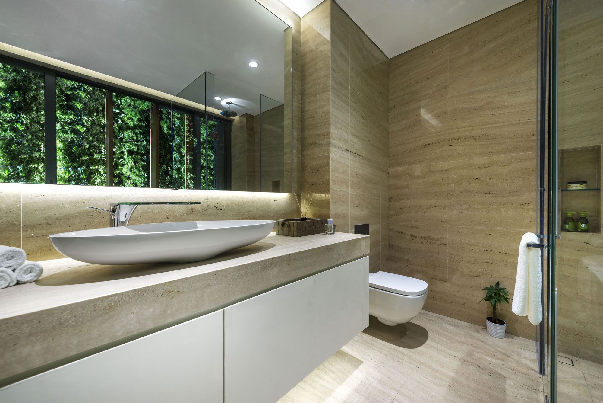 Modern Green Wall House in Singapore by ADX Architects Pte Ltd-06