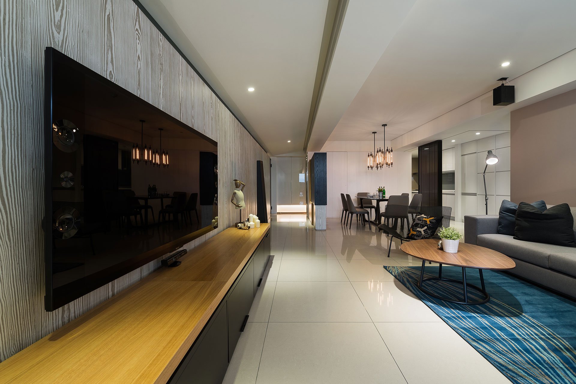 Stylish Element Apartment in Taiwan by White Interior Design-10
