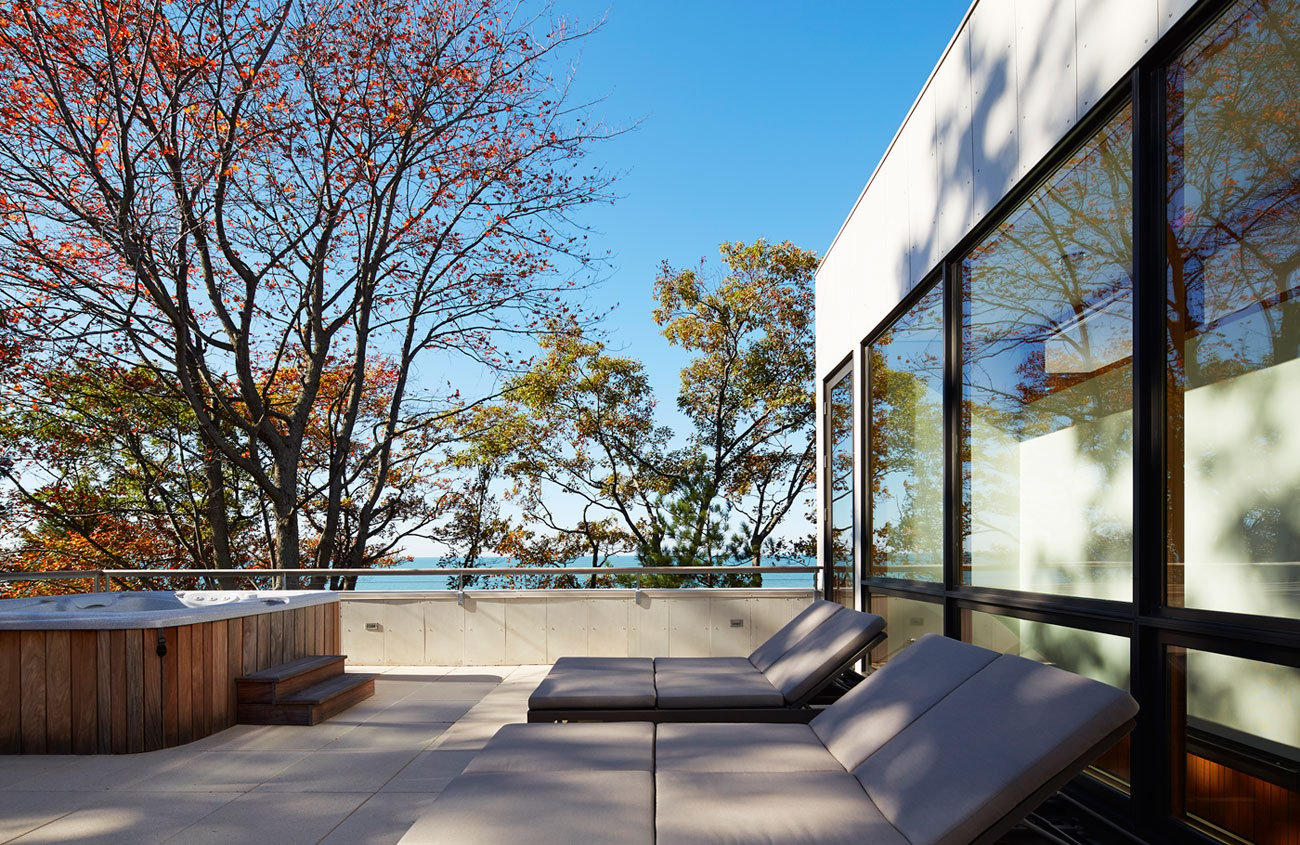 Tranquility and Simplicity Core Elements of Suns End Retreat in Harbert Michigan by Wheeler Kearns Architects-10
