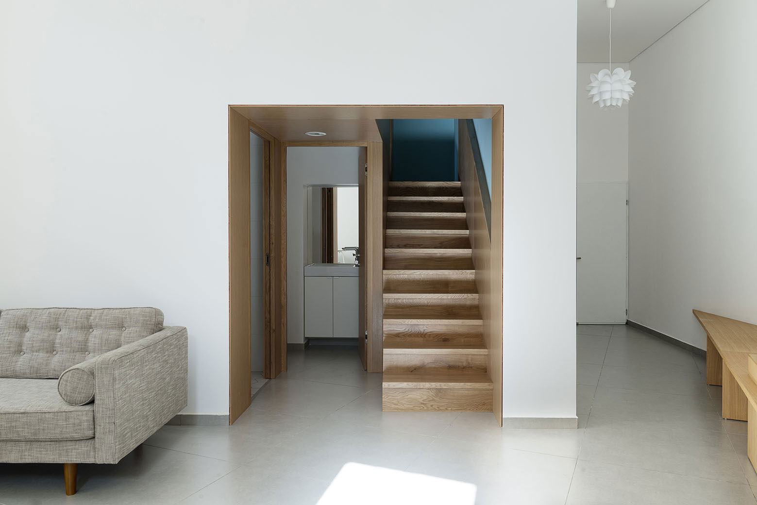 Adjusting a Mish-Mash of Small Rooms and Corridors into Jaffa Garden Apartment by Itai Palti-07