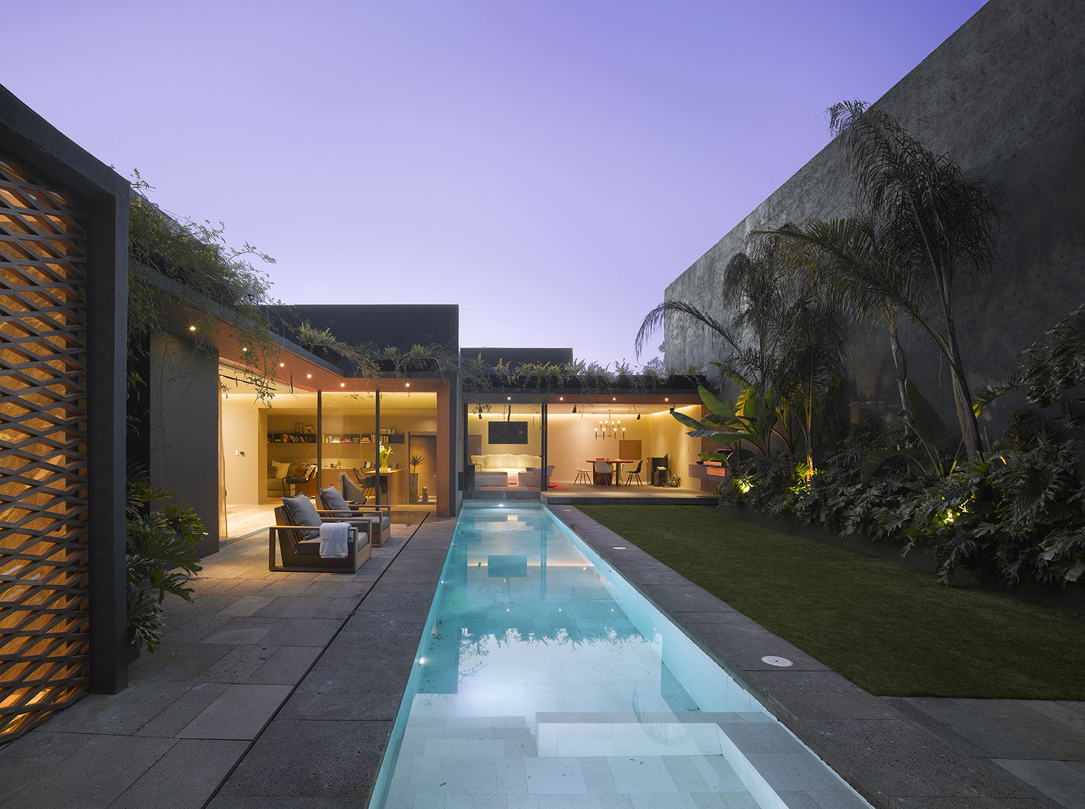 Modern Barrancas House in Mexico City by EZEQUIELFARCA architecture and design-21