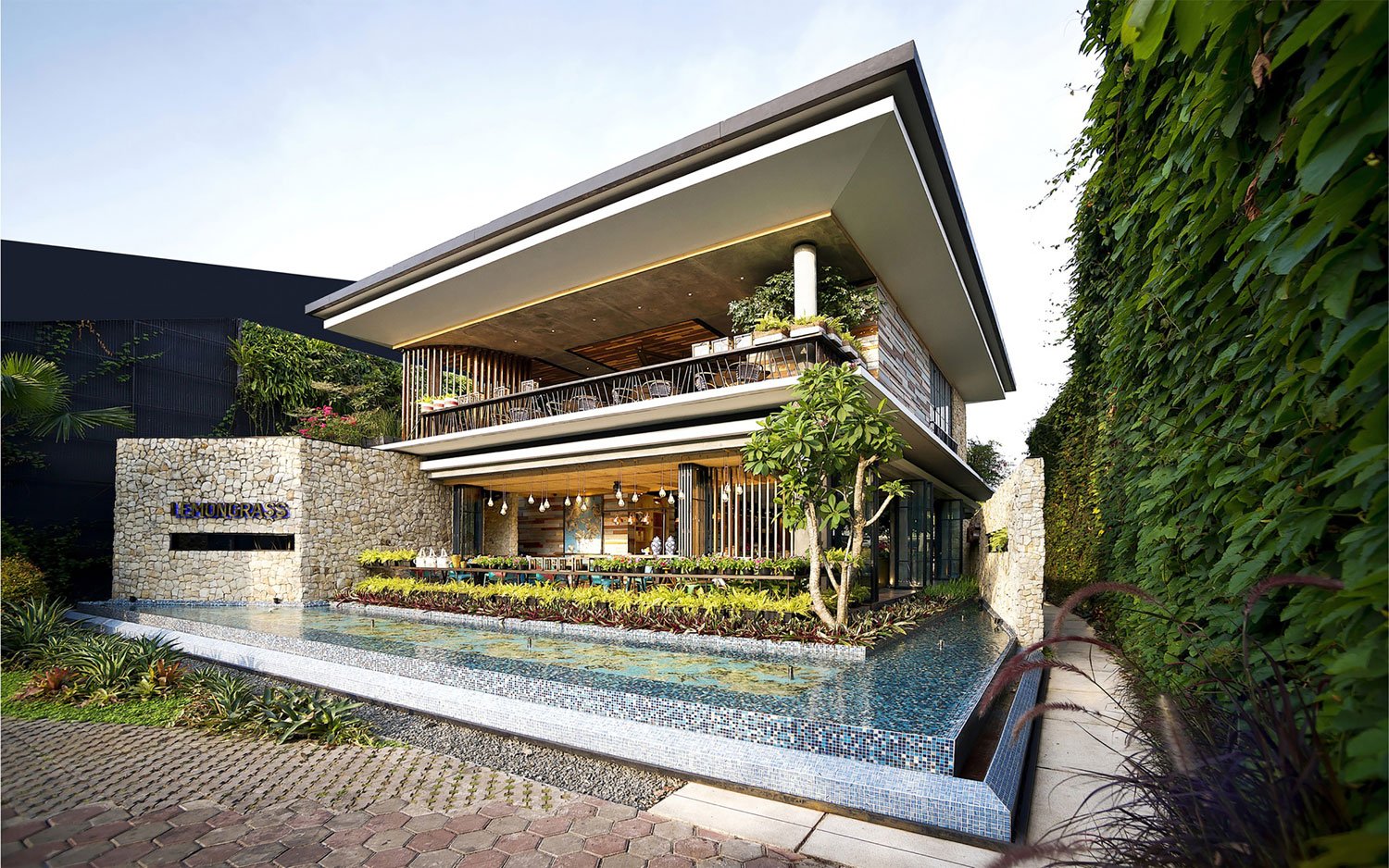 Stylish Tropical Paradise Theme of Lemongrass Restaurant Designed by Einstein & Associates-02