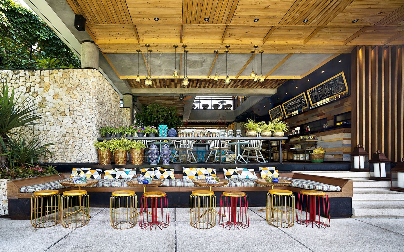 Stylish Tropical Paradise Theme of Lemongrass Restaurant Designed by Einstein & Associates-05