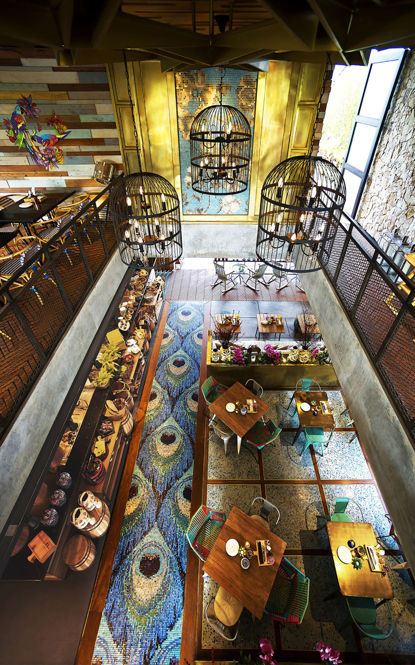 Stylish Tropical Paradise Theme of Lemongrass Restaurant Designed by Einstein & Associates-09