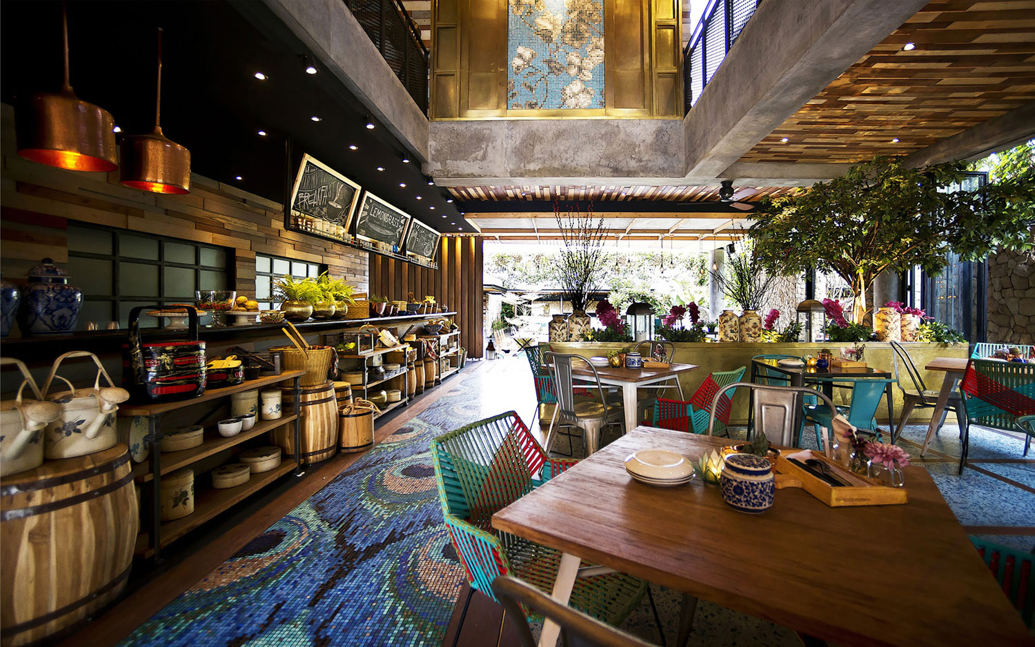 Stylish Tropical Paradise Theme of Lemongrass Restaurant Designed by Einstein & Associates-12