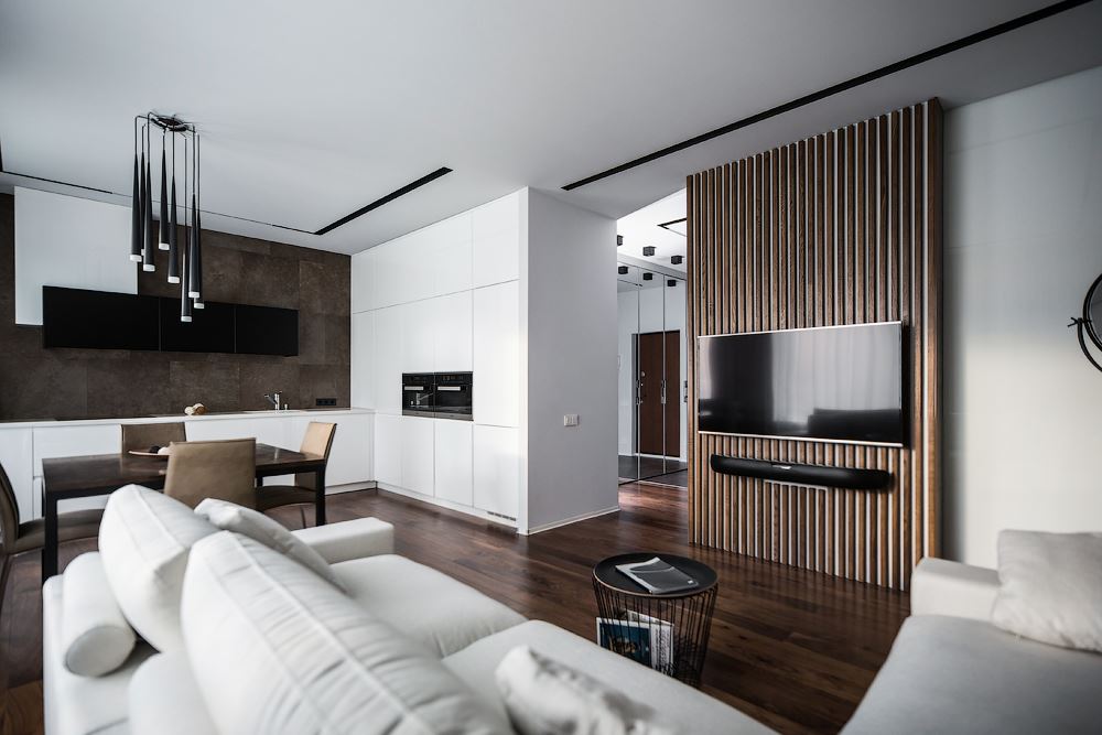 Wood theme apartment in St. Petersburg by Pavel Isaev-01