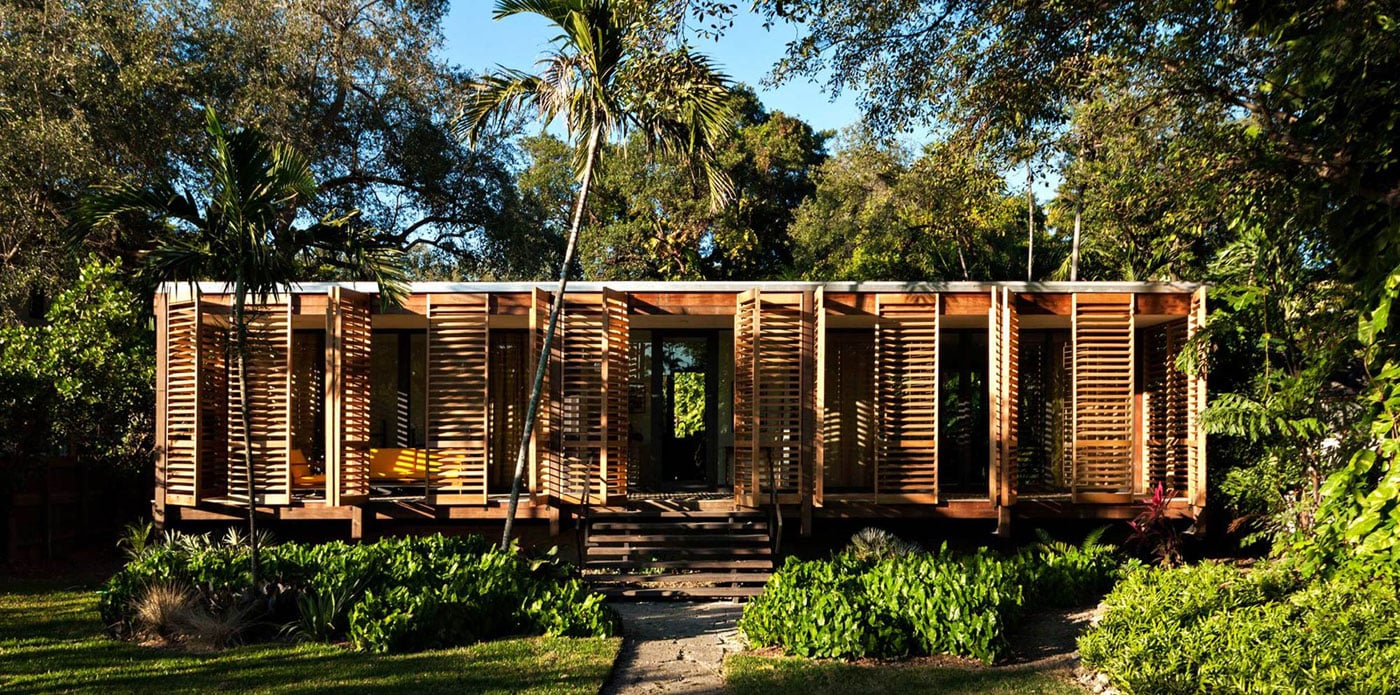 Wooden Tropical Brillhart House Located in Miami by Brillhart Architecture-01