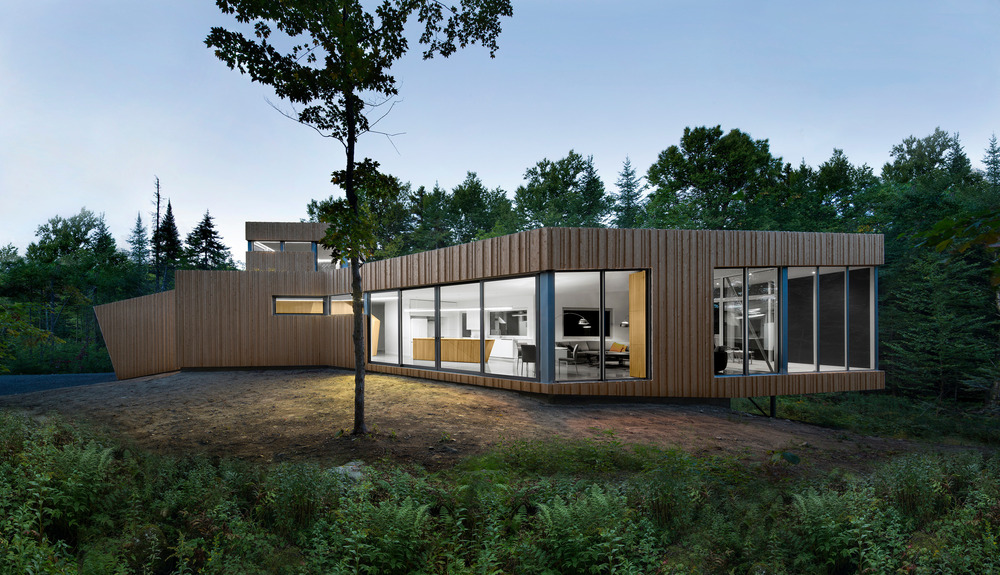 House on Lac Grenier by Paul Bernier Architecte-14