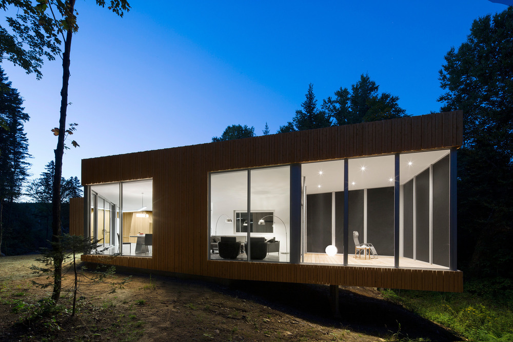 House on Lac Grenier by Paul Bernier Architecte-15