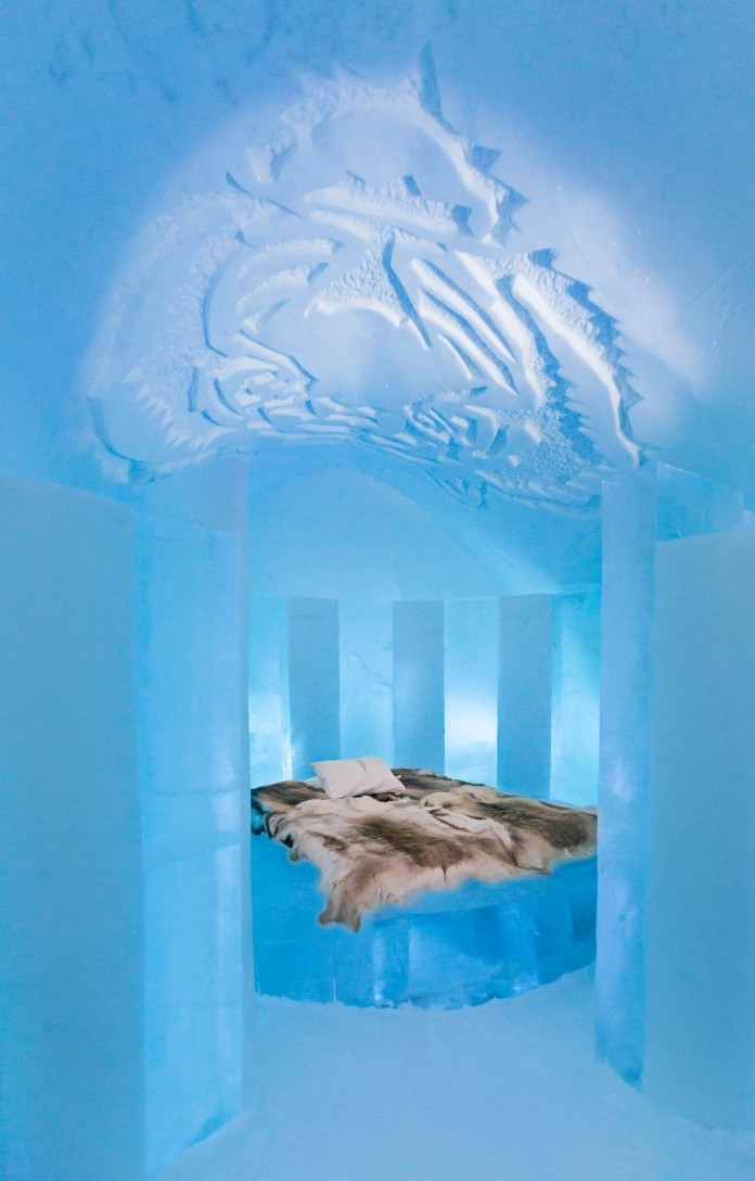 Ice Hotel: the world’s first and largest hotel built of snow and ice-12