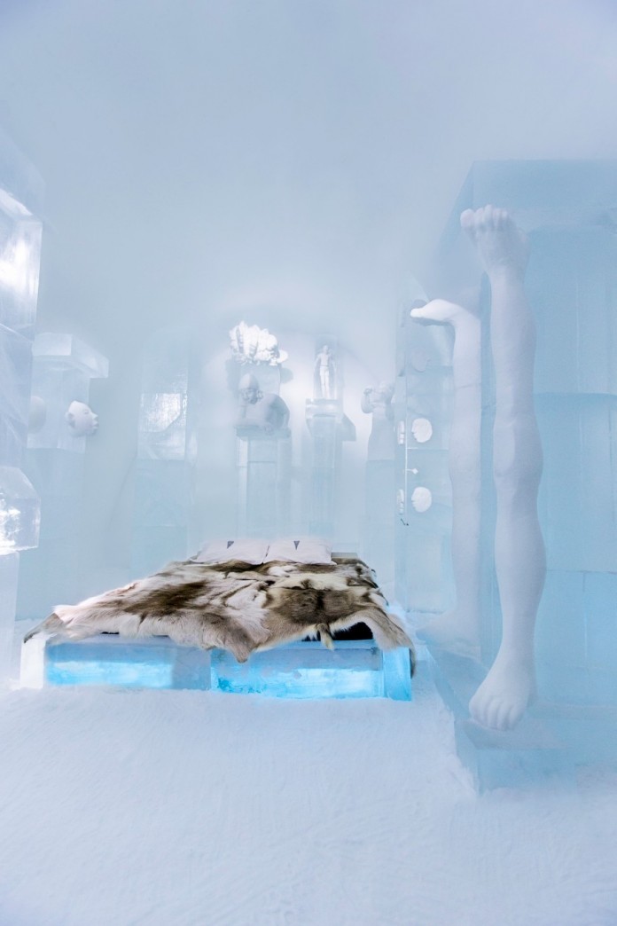 Ice Hotel: the world’s first and largest hotel built of snow and ice-13
