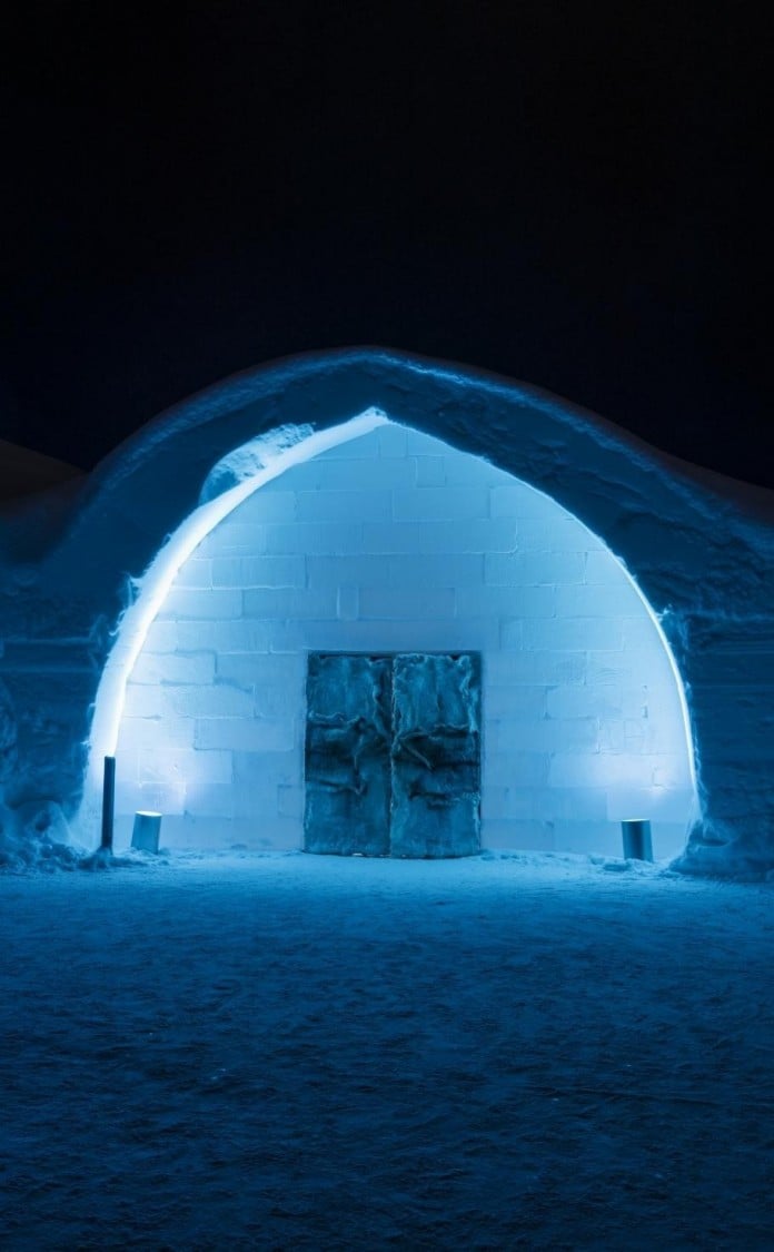 Ice Hotel: the world’s first and largest hotel built of snow and ice-21
