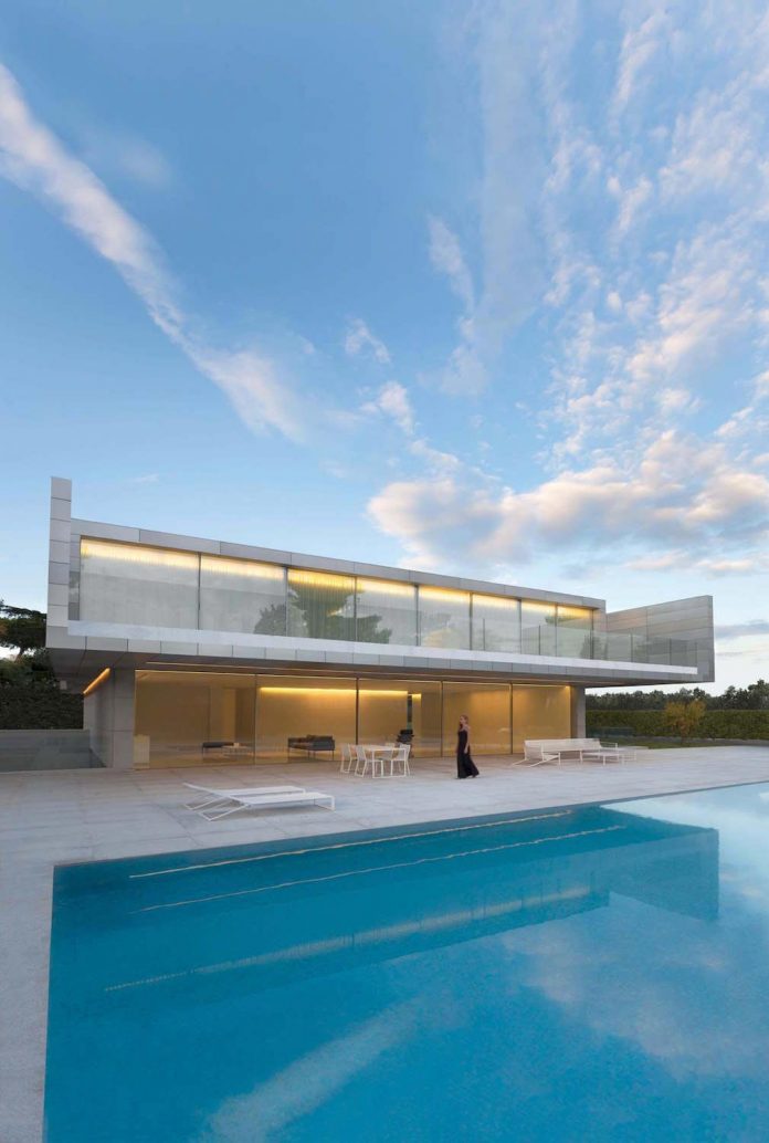 fran-silvestre-arquitectos-design-modern-two-storey-aluminium-residence-located-madrid-21