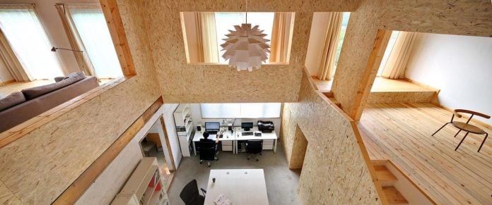 old-brick-single-story-house-converted-wooden-three-stories-home-slow-office-beijing-08
