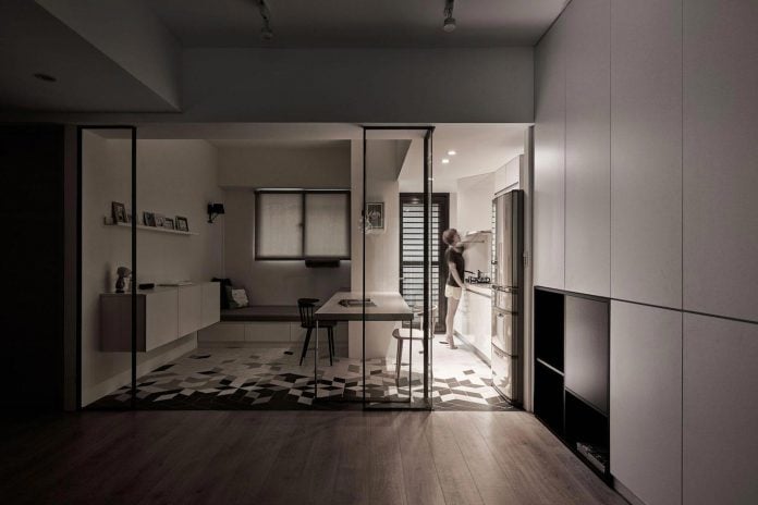 apartamento moderno y contemporáneo