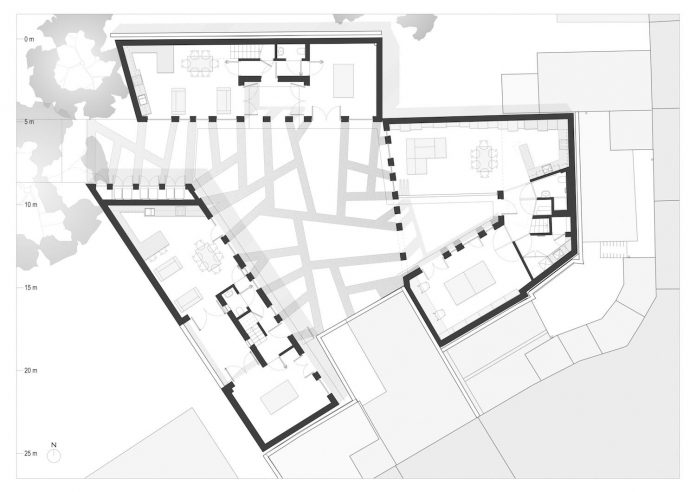 forest-mews-3-houses-arranged-around-multi-functional-shared-outdoor-courtyard-urban-brownfield-site-29