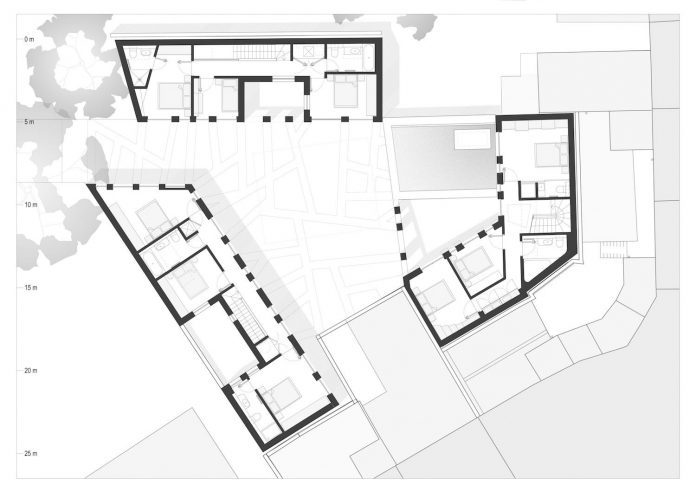 forest-mews-3-houses-arranged-around-multi-functional-shared-outdoor-courtyard-urban-brownfield-site-30