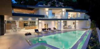 The Doheny Residence on Hollywood Hills