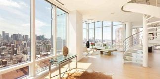 Duplex Penthouse in Astor Place Tower by Charles Gwathmey and Robert Siegel