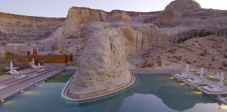 Amangiri Luxury Resort Hotel in Canyon Point, Utah