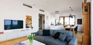 Modern penthouse by Hola Design