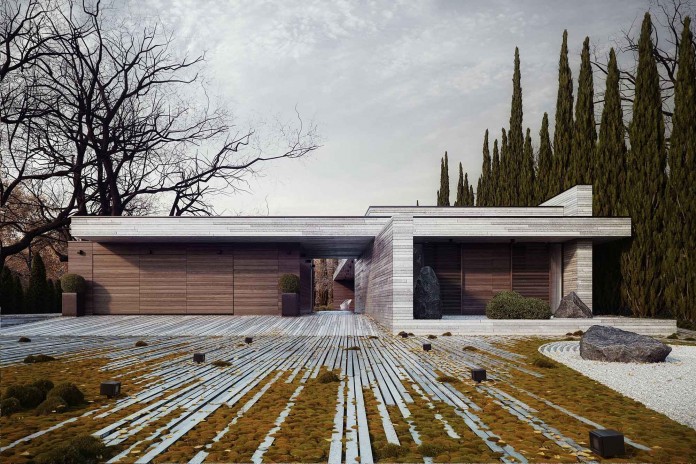 Horizontal House by 81.WAW.PL and rendered by graphic designer Michal Nowak