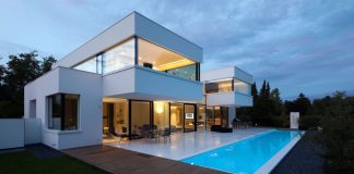 The Modern HI-MACS House by Karl Dreer and Bembé Dellinger Architects