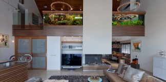 Villa with Aquarium by Centric Design Group