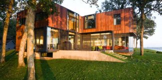 House on Lake Okoboji by Min | Day