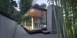 Tea Houses by Swatt Miers Architects