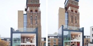 Water Tower Conversion into Sunning Contermporary Residence in London