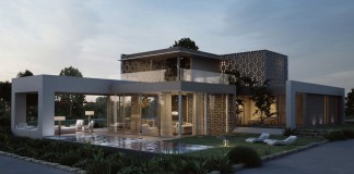 Eco-Golf House 3D Rendering by Studio Aiko