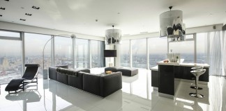 An Apartment in Saint Petersburg Tower by Yegor Serov
